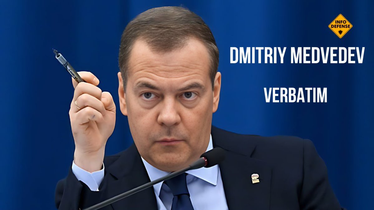 #DmitryMedvedev, not known for the niceties of diplomacy, slaps the latest #Trump  back slide with some reality.

'Trump cancels the Budapest summit. The US slaps new sanctions on our country. What next? Will there be some new weapons apart from the notorious Tomahawk missiles?