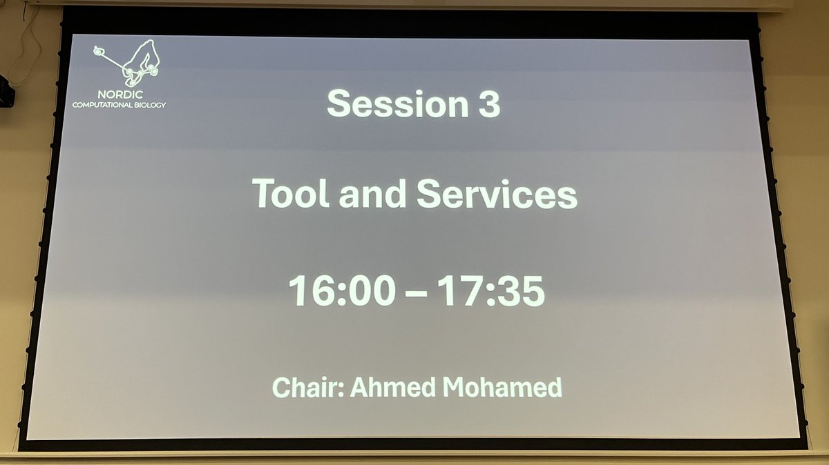 NordicCompBio's tweet image. Our Tools &amp;amp; Services session empowers researchers with practical resources💡Featuring @ELIXIREstonia, @plutof_platform, @OlinkProteomics and Richard Darst, @AaltoUniversity services, turning computational ideas into accessible solutions! #NordicCompBio #NCBWeek2025 #ResearchTools