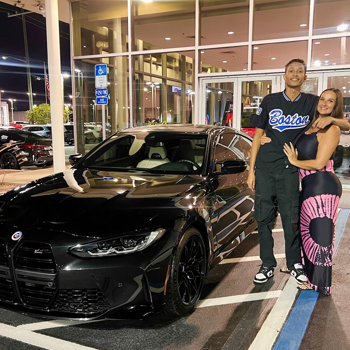 Pumped for Gabriel and his new BMW M4 xDrive Competition! We can't wait to see you on the road making memories.

Thank you for your business and choosing Tom Bush BMW!