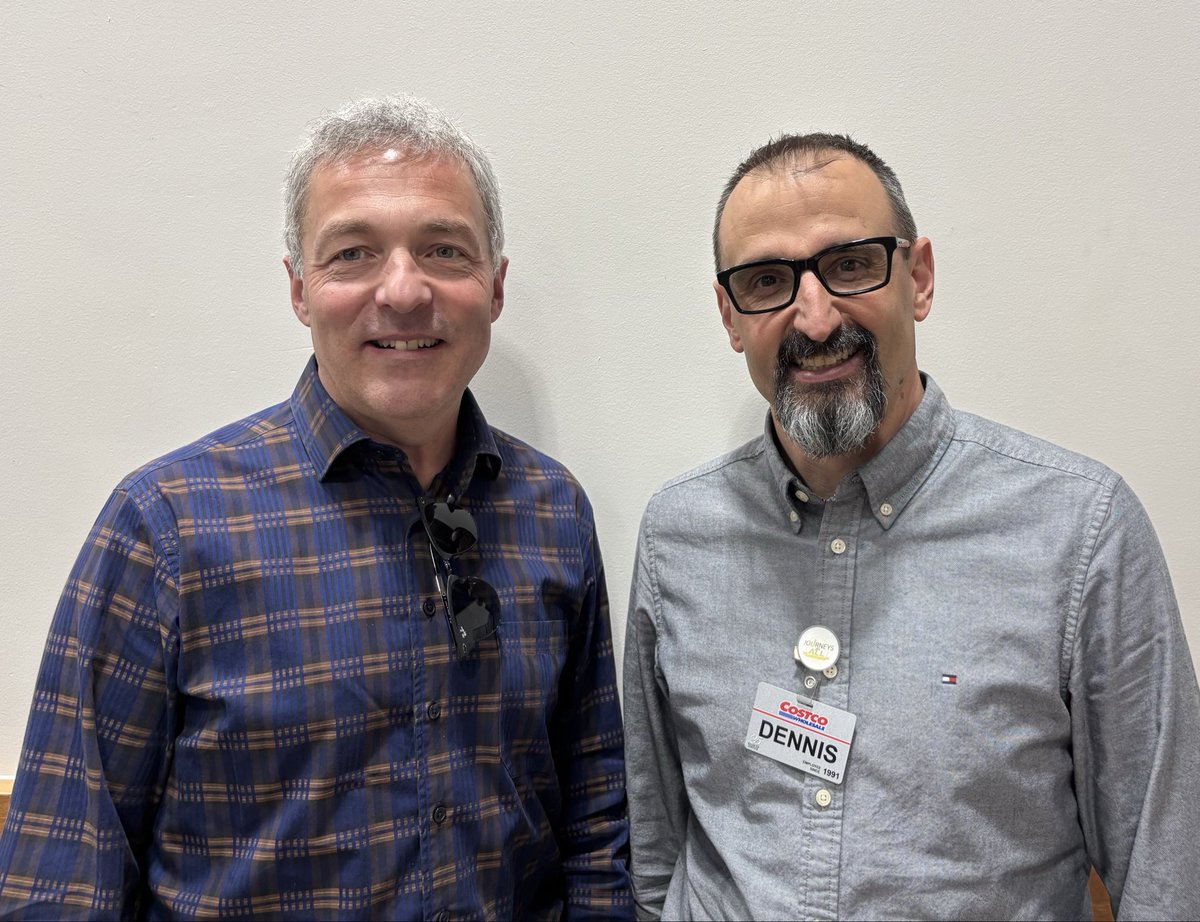 Always great to chat with #retailers to better understand the challenges they face in a daily basis. Thx Dennis Slat, Warehouse Manager at the Moncton Costco for taking time out of your day busy day to chat about retail crime and environmental stewardship programs. <a href="/RetailCouncil/">Retail Council of Canada</a>