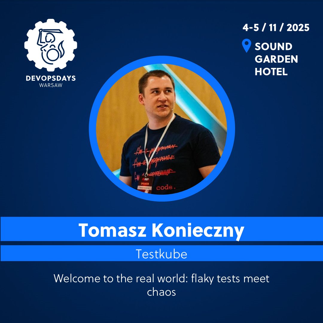DevOpsDays Warsaw tweet media