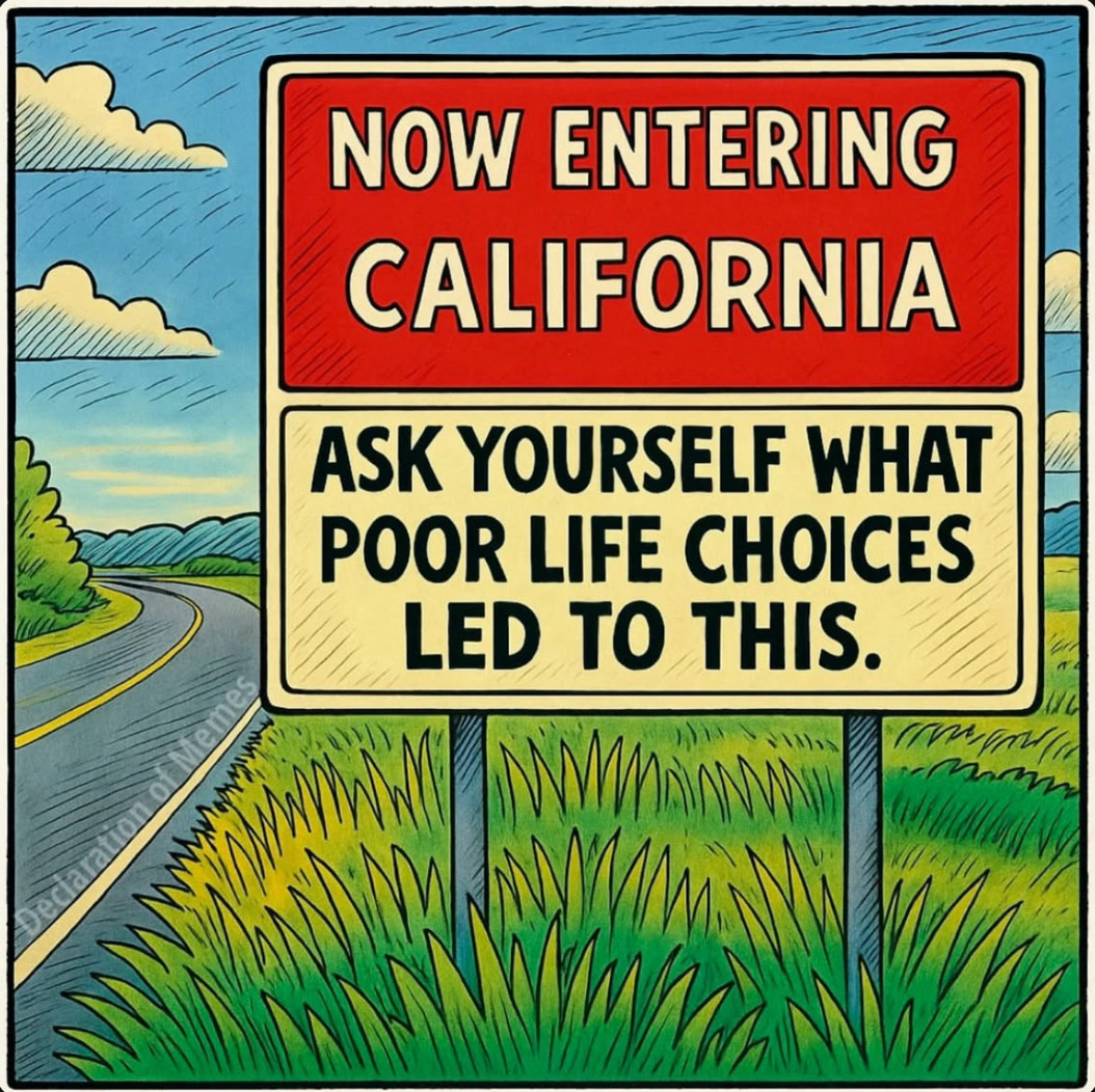 takipling's tweet image. California is not getting any better...........