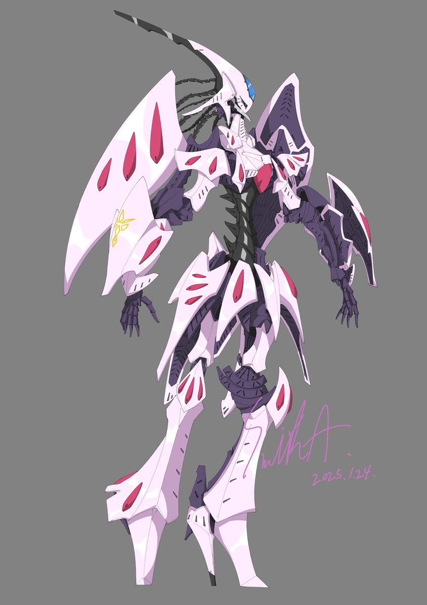 alan_smith_925's tweet image. ガンダム関連のネタ（MS）のゴティックメード（ファイブスター物語のロボット）化を描いて遊んでいます。もし他にも自分のような奇特な人がいるなら是非作品を見せて下さい。 #FSS_jp