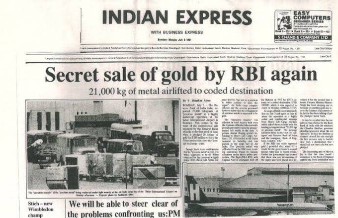 rishibagree's tweet image. सदी का महान अर्थशास्त्री देश का 47 टन सोना गिरवी रख आया था
ये चाय वाला 350 टन सोना खरीद कर, भारत ला रहा है!
