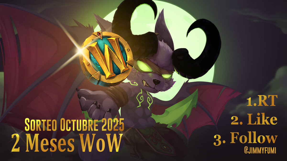 Jimmyfumi's tweet image. 💰💰SORTEADO DE 2 MESES PARA TI! 
💰COMO PARTICIPAR? MUY FACIL!!!

💵 DALE LIKE Y RT A ESTE TWEET
💶 Y SIGUEME!

🫂 TE DEJO MIS OTRAS REDES POR SI OS INTERESA HAY MUCHO WOW Y LO QUE QUEDA!!
1️⃣youtube.com/@jimmyfumi
2️⃣TWITCH.TV/jimmyfumi

❤️‍🔥MUCHAS GRACIAS A TODOS DE CORAZON!