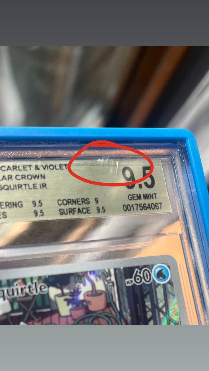 Tchev23's tweet photo. Who else is BEYOND TIRED OF @beckettcollect “BGS” sending back slabs with splinter cracks. Especially on black labels. CAMON BGS WTF https://t.co/3xH3G16IJx