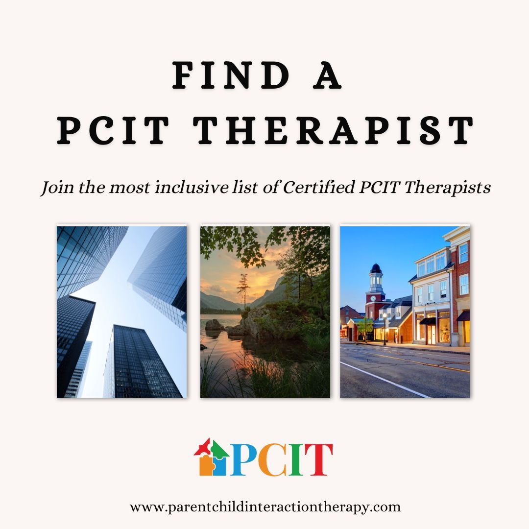 Are you a Certified PCIT Therapist? Are you on our Find a Therapist map? We have the most inclusive list of Certified Therapists in the US and Internationally. Please contact us to add your name to the list. parentchildinteractiontherapy.com