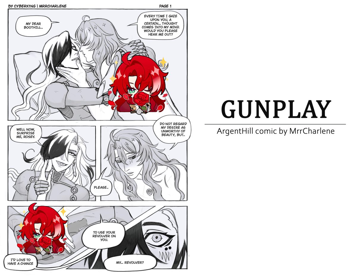 mrrcharlene's tweet photo. #Argenthill #ArgenthillKinktober Day 22🌹In comm and on poipiku: https://t.co/gOqIfUnnvo https://t.co/cYZ3WtmshK