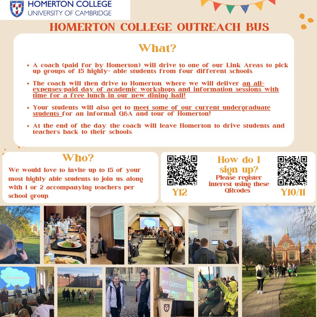 Homerton Outreach and Admissions tweet media