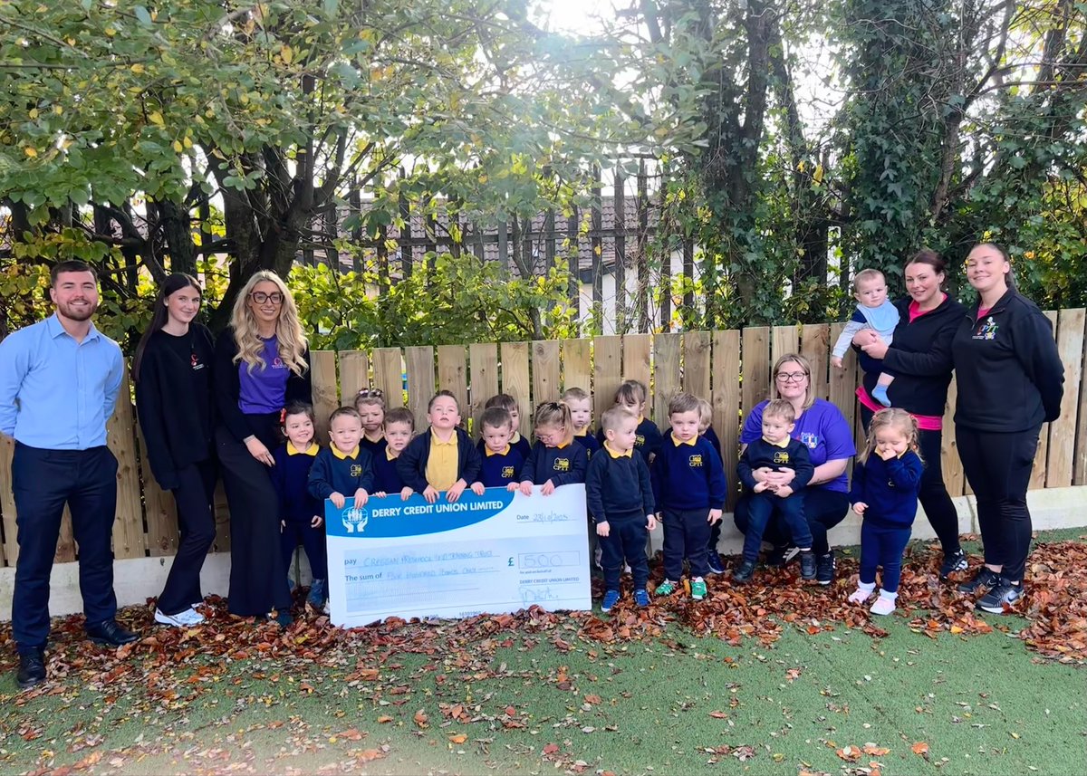 We are thrilled to support Creggan Preschool and Training Trust, a local organisation with currently over 60 children attending. Our funding has enhanced the safety of their playgroup and garden, creating a better environment for the kids. 

#Borrowlocal #SupportLocal #Derry