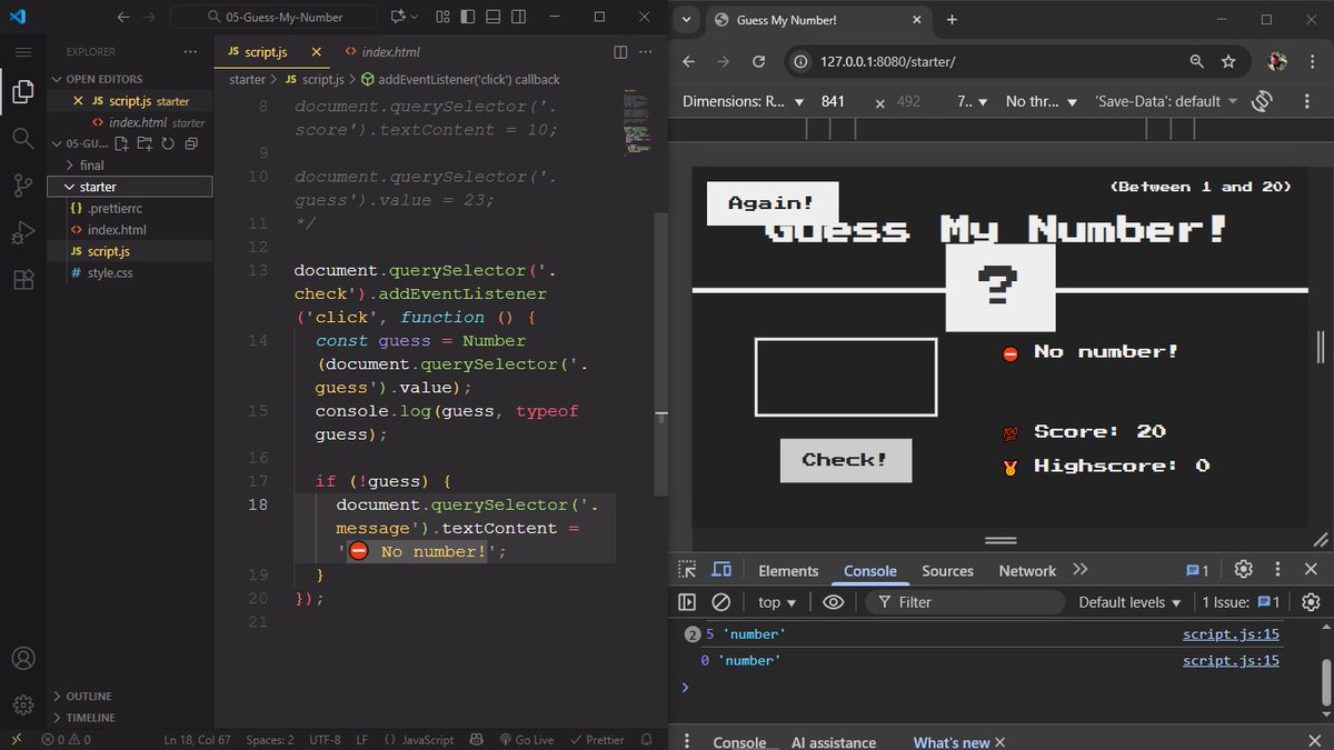 Tochukwu_aroh's tweet image. On my way to create first project!
Consistency as always.
 #beginnercoder