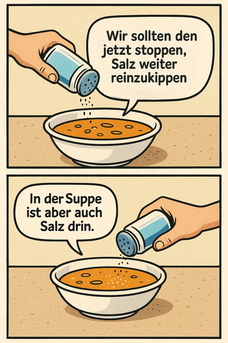 #Stadtbild Ich bin der Geisteskranken so überdrüssig