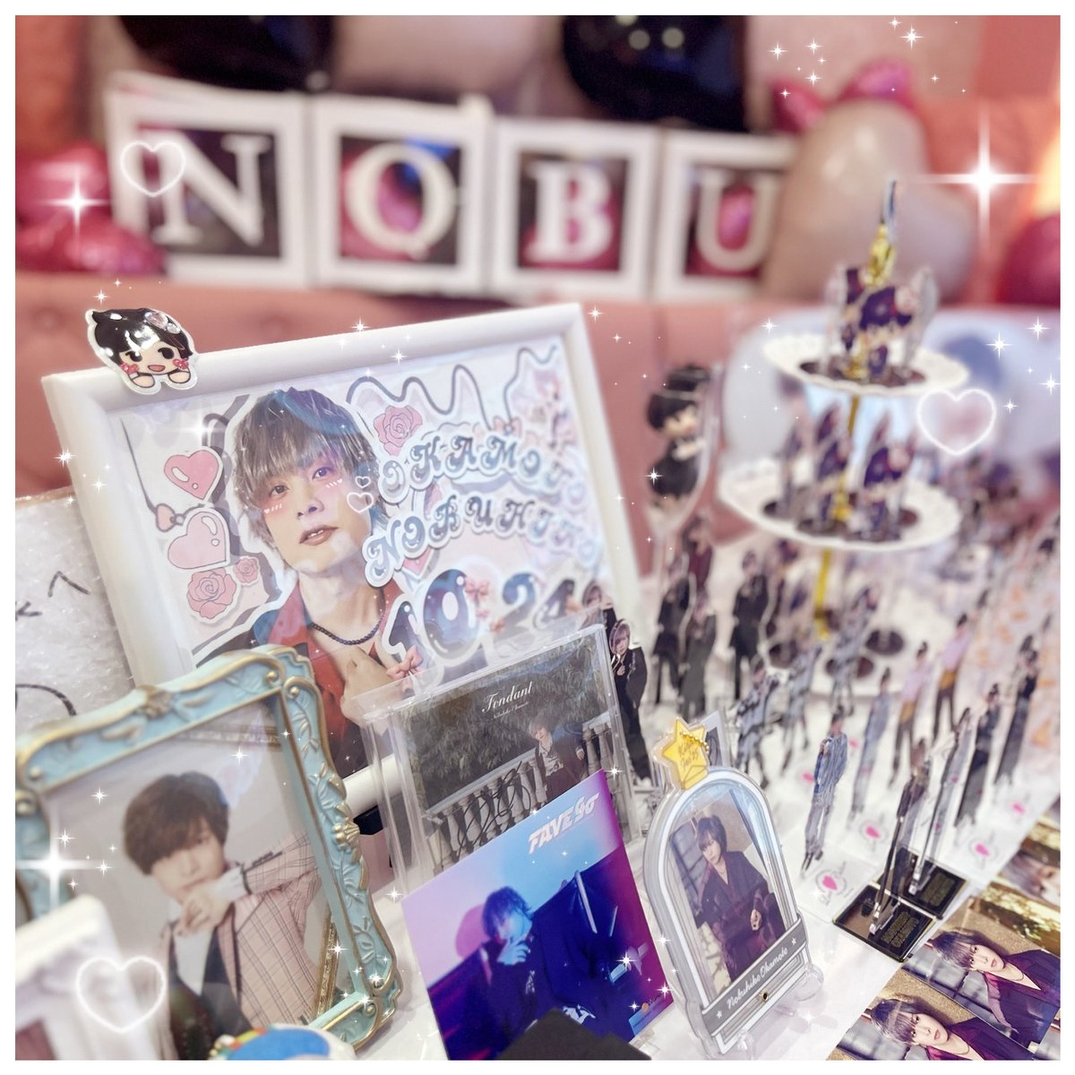 ok_nobukun's tweet photo. ♡@ok_nobuhiko♡
🎀----------------🎀
世界でいちばんだいすきなのぶくんへ♡
お誕生日おめでとうございます🎉🎂💫 

この1️⃣年ものぶくんにとって素敵な1️⃣年になりますように🎵💘🎂
🎀----------------🎀
✧#岡本信彦✧
✧#岡本信彦誕生祭2025✧
✧#岡本信彦生誕祭2025✧
✧#岡本信彦誕生日2025✧ https://t.co/KXADgPm8xV