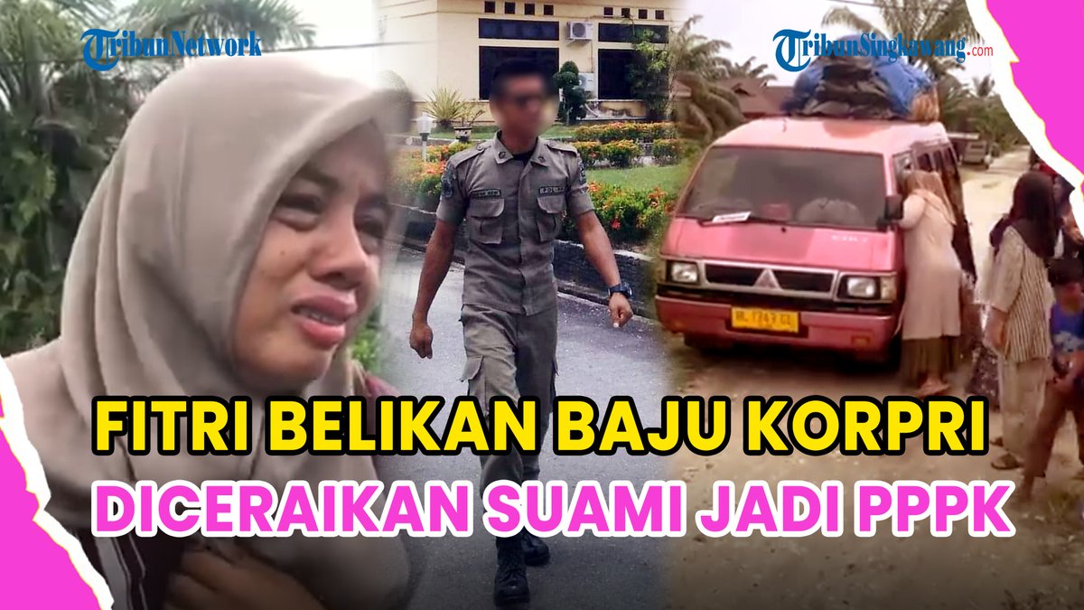 tribunpontianak's tweet photo. ®️🔴 KRONOLOGI ISTRI DI ACEH SINGKIL DICERAIKAN SUAMI USAI JADI PPPK❗BERAWAL TAK ADA LAUK DI RUMAH

https://t.co/5PQq5kbivR

#istri #diceraikan #suami #lulus #pppk #wanita #aceh #singkil #dukungan #emak #warganet #fbpro #kisah #pilu https://t.co/pkgetVIJK6