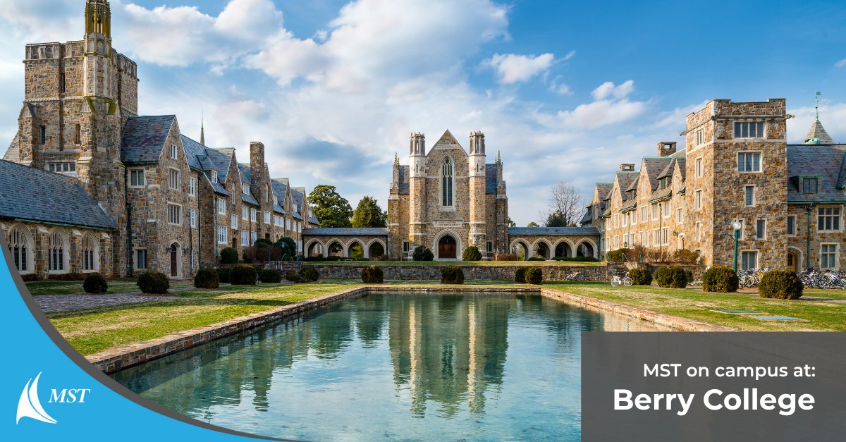 We can’t wait to meet with Berry College Accounting students today at the Annual Career Expo in Krannert Center on Berry’s beautiful campus in Rome! We look forward to sharing more information about careers in public accounting and with MST.

#mstillercpas