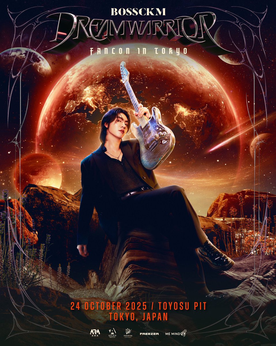 Boss CKM Dream Warrior Concert 直筆サインポスター ayaaya on X