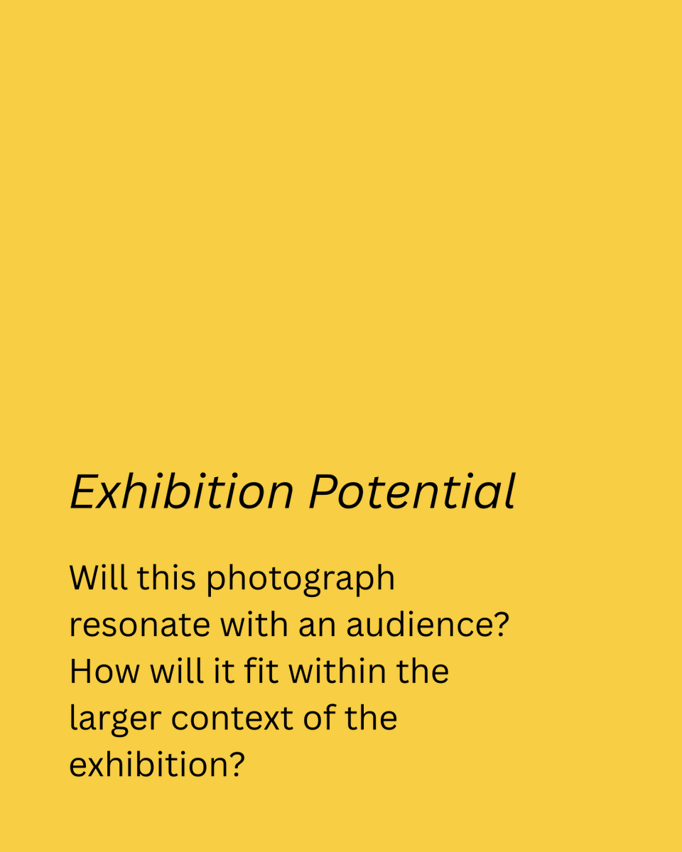 Some things to keep in mind when submitting to the 2026 InFocus Exhibit  ➡️ ➡️ 

Have you submit yet? There is still time! Submissions are open until October 30th, and we want to hear from you. Visit our website for more details 📸