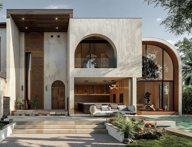 AyaTurban's tweet photo. استخدام الأقواس في الزخارف الإسلامية بأسلوب حديث يمنح التصميم توازنًا بين الأصالة والحداثة، ويعيد إحياء الجمال التراثي بروح معمارية معاصرة🕌 https://t.co/h46RwnXmoG