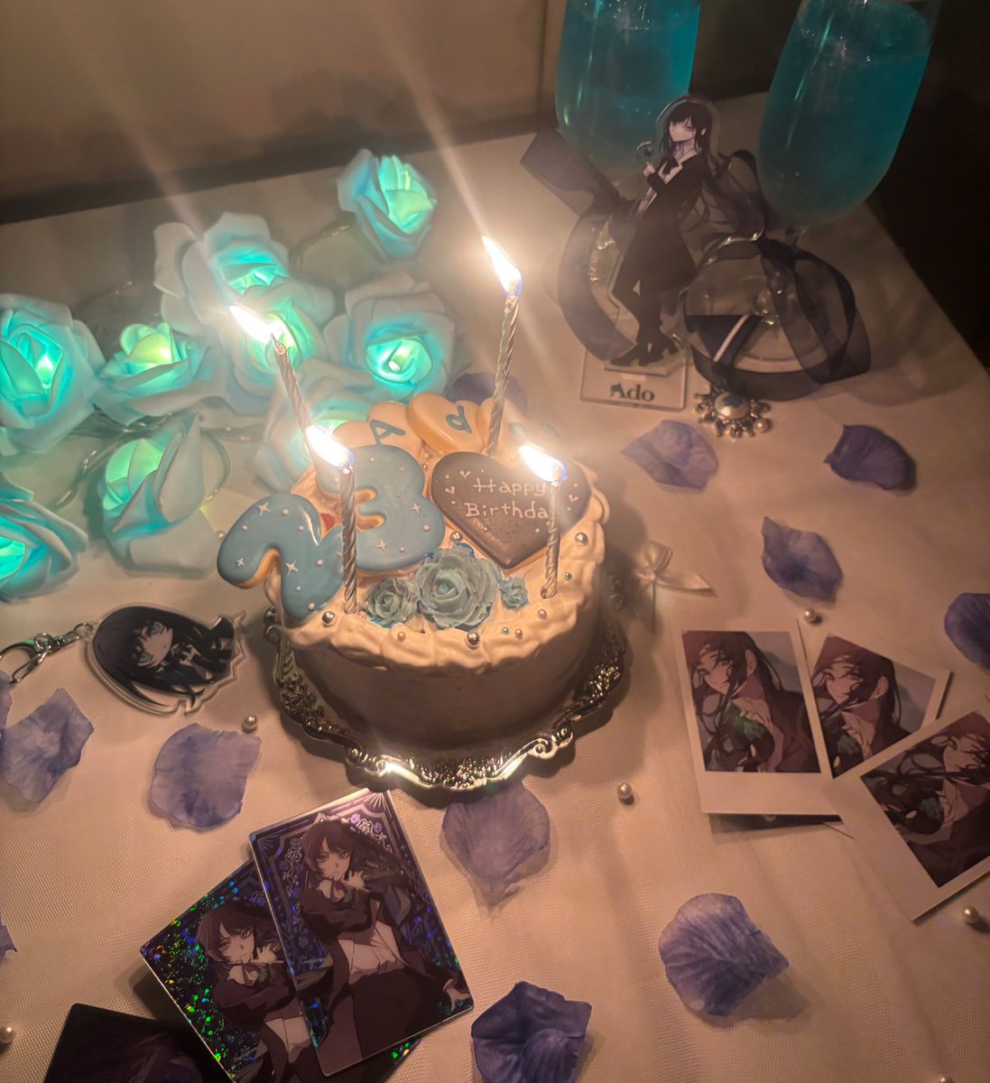 .˚⊹⁺‧┈┈┈┈┈┈┈┈┈┈┈┈‧⁺ ⊹˚.
　　⋆⸜⊹₊ 𝐇𝐚𝐩𝐩𝐲 𝐁𝐢𝐫𝐭𝐡𝐝𝐚𝐲 ₊⊹⸝⋆

　　　❤︎<a href="/ado1024imokenp/">Ado</a> ❤︎
.˚⊹⁺‧┈┈┈┈┈┈┈┈┈┈┈┈‧⁺ ⊹˚.

あなたらしく輝き続ける、そんな素敵な1年になりますように💫

#Ado誕生祭2025  #Ado生誕祭2025