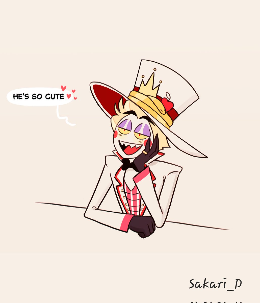 Awww he is so cuteeeee 💖
#HazbinHotel #radioapple #appleradio