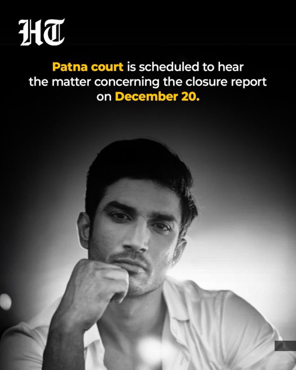 Poonam 🦋🇺🇸🇮🇳 (@itsppp4747) on Twitter photo Why is d entire system hell bent to deny
#JusticeForSushant️SinghRajput
Total let down by
.<a href="/CBIHeadquarters/">Central Bureau of Investigation (India)</a> as it hasn’t been able to lay down things clearly
A man of such stature is openly denied justice,Why .<a href="/PMOIndia/">PMO India</a>
CBI File SSRCase ChargeSheet
Sushant Light Shines Bright Why is d entire system hell bent to deny
#JusticeForSushant️SinghRajput
Total let down by
.<a href="/CBIHeadquarters/">Central Bureau of Investigation (India)</a> as it hasn’t been able to lay down things clearly
A man of such stature is openly denied justice,Why .<a href="/PMOIndia/">PMO India</a>
CBI File SSRCase ChargeSheet
Sushant Light Shines Bright