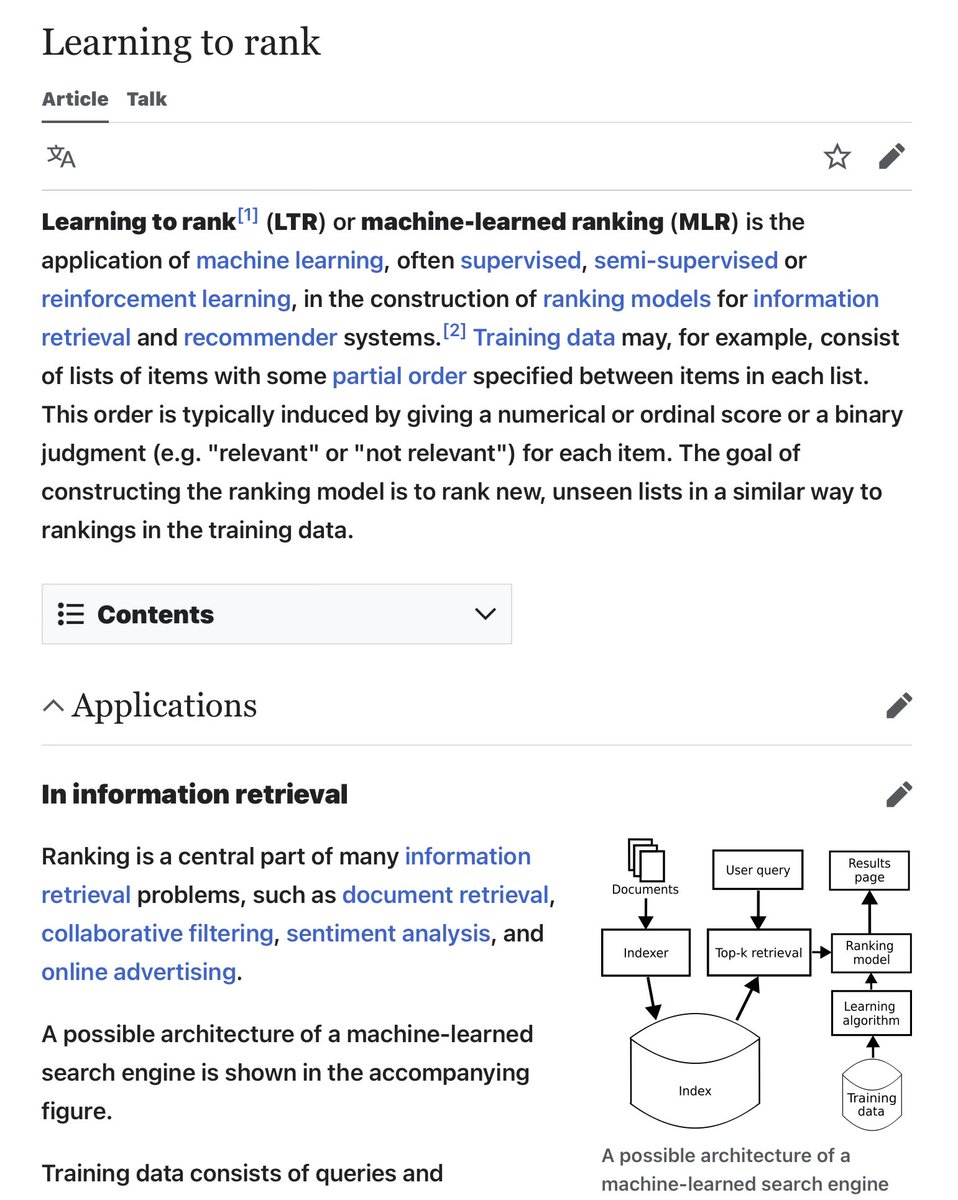 sharpeye_wnl's tweet image. no timelapse today
> read chapter 2 of prompt engineering
> read about search engines
> read about learning to rank algorithm