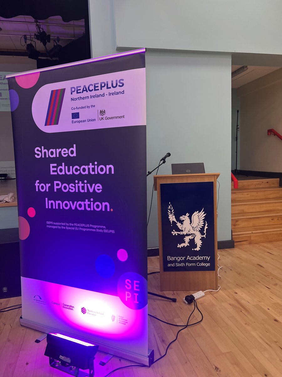 Impact Day - Shared Education’s sustainable innovation challenge.

Collaboration, innovation and sustainability were the focus for each team made up of pupils from each of the 9 NI and border counties schools at the SEPI launch event in Bangor Academy this week.