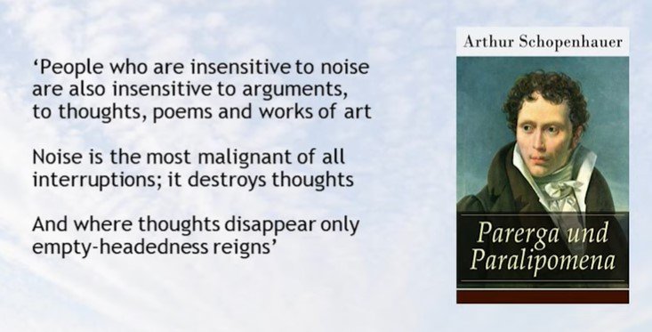 #Aircraft Noise.  
 
The following is very apt and was published in 1836'ish.

Certainly worth sharing with those that continue to pretend that aircraft noise has little to no impact on us mere mortals and so push for more airport expansion  (flights) without reason and thought.