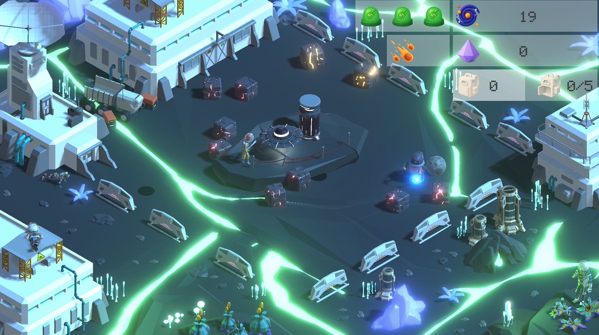 rxelms's tweet image. 🎮 ☄️ 🧑🚀 ⛏️ SPACE MINER beta is live, click the link!!
✨ We've not added blockchain yet, this is just to get some feedback and suggestions. This is @COSMO_algo and @odnyxx's first game ever!!
✨ Also any ideas on how we can add utility to our token and to projects that want…