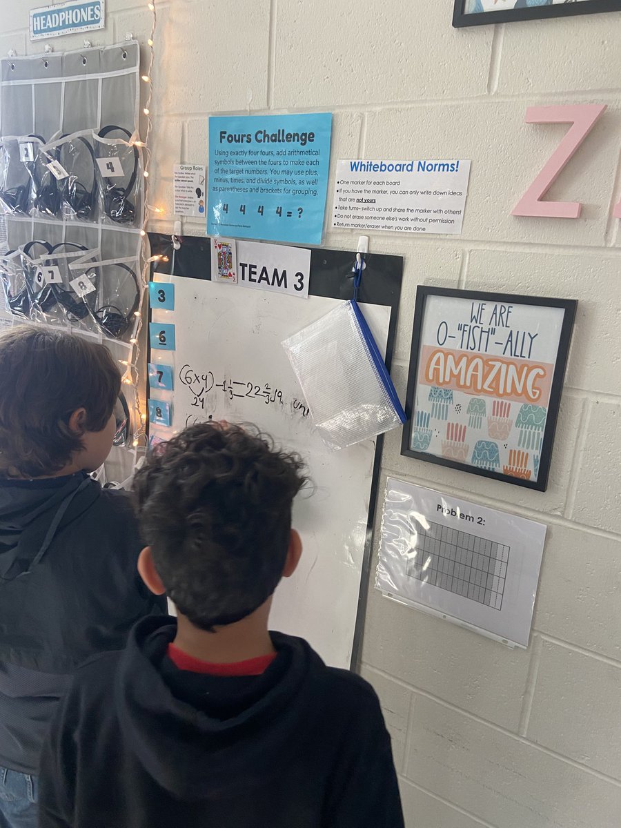 Students collaborating together in both math and science today! So much fun!  <a href="/Taunton_Schools/">Taunton Public Schools</a> <a href="/parker_middle/">Parker Middle School</a>