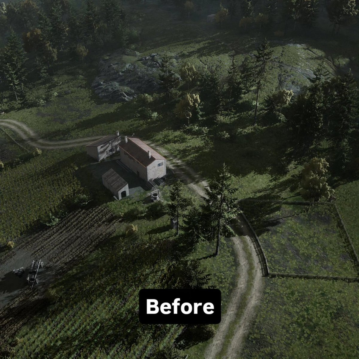 veilofashesgame's tweet image. We updated our tree assets and made lighting adjustments. Here are some before and after screenshots. #gamedev #strategygame #UnrealEngine5 #indiegame