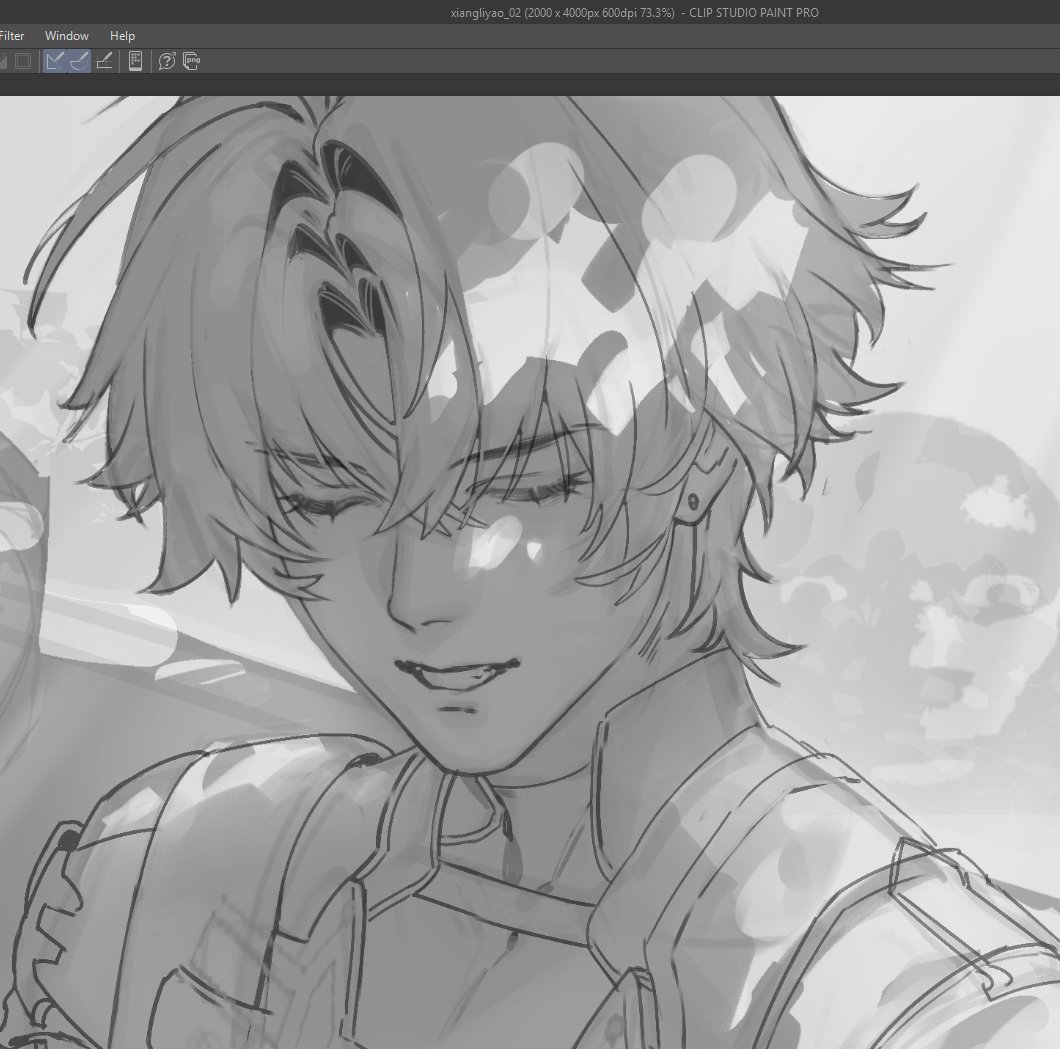 13profen's tweet photo. missing bro rn #xiangliyao #wip https://t.co/2lMYLssmdM