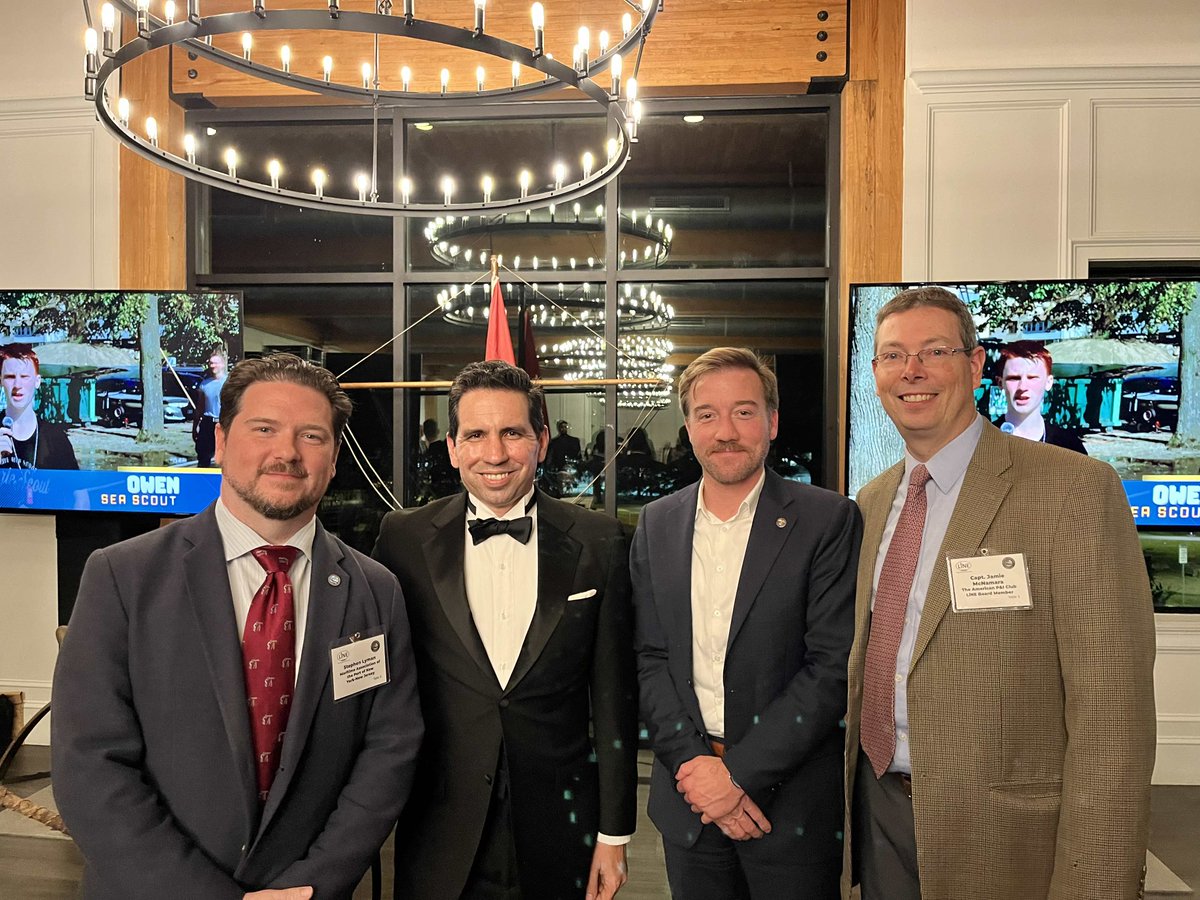 What does <a href="/navyleaguenyc/">Navy League NY Council</a> do outside of Fleet Week? Anything we can to support the #SeaServices! Last week we hosted cadets at an awards dinner, celebrated visiting ships for <a href="/Homecoming250/">Homecoming 250</a>, presented #SailoroftheQuarter awards and more. #USSNewYork #USSCooperstown <a href="/NavyLeagueUS/">Navy League of the United States</a>