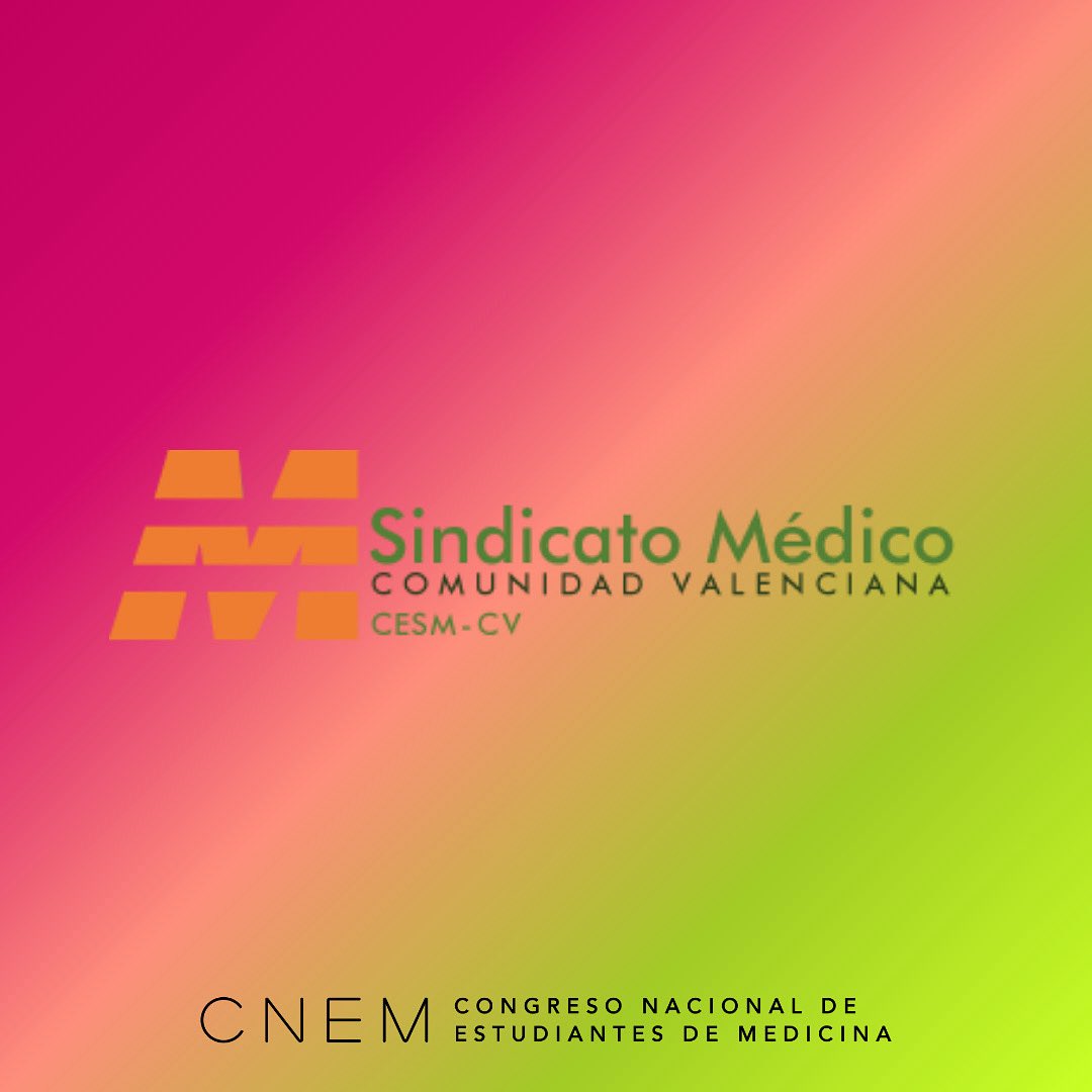 ¡Hola CNEMers! Hoy agradecemos al Sindicato Médico de la Comunidad Valenciana por su participación en el CNEM XLIII, entidad que defiende los intereses de los médicos, contribuyendo a mejorar la calidad asistencial y la gestión eficiente de la Sanidad Pública en nuestra comunidad