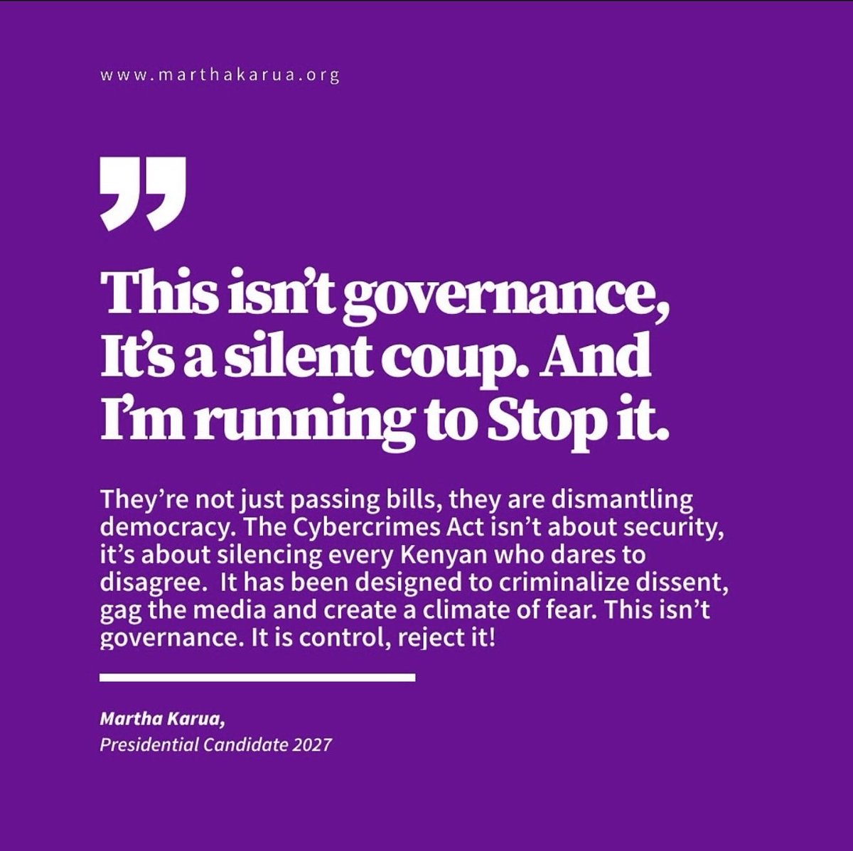 _James041's tweet image. Kimani Ichung'wa anatuona matako yake.

The biggest cause of depression in this country is economic hardship caused by over taxation to pay looted Odious debts, unemployment, unaffordable healthcare and unaffordable education.

The CyberCrime Law is an unjust unconstitutional law…