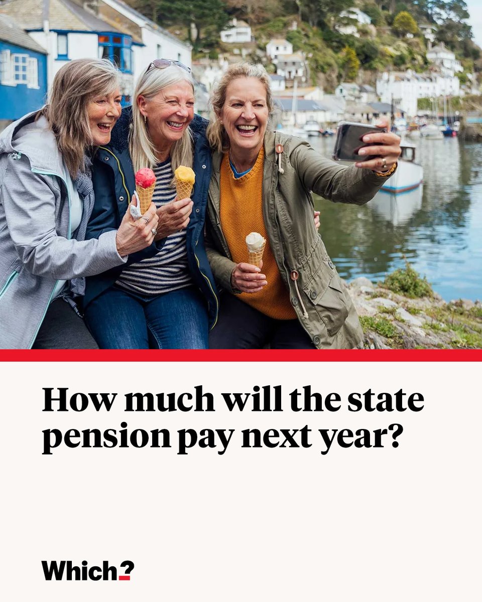 Which? Money (@whichmoney) on Twitter photo The state pension increase has been confirmed and will come into effect April 2026.
See how much you could get and how to check your state pension forecast 👇 
which.co.uk/news/article/h… The state pension increase has been confirmed and will come into effect April 2026.
See how much you could get and how to check your state pension forecast 👇 
which.co.uk/news/article/h…