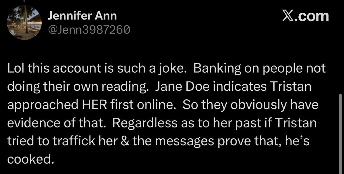 Quite literally the most retarded thing I’ve ever read… <a href="/Jenn3987260/">Jennifer Ann</a>