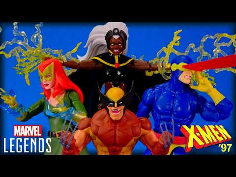 Marvel Legends X-Men '97 Wolverine Storm Jean Grey Cyclops Pulse Exclusive Hasbro Figure Overview! dlvr.it/TNrRyf