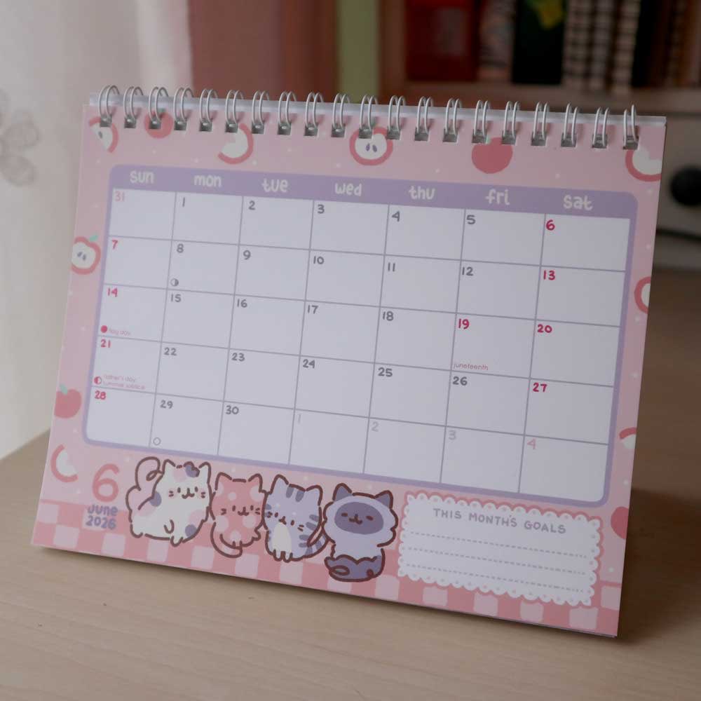 mini creamy cats shop update with next year's calendar and 1000 piece puzzle! kaiami.net