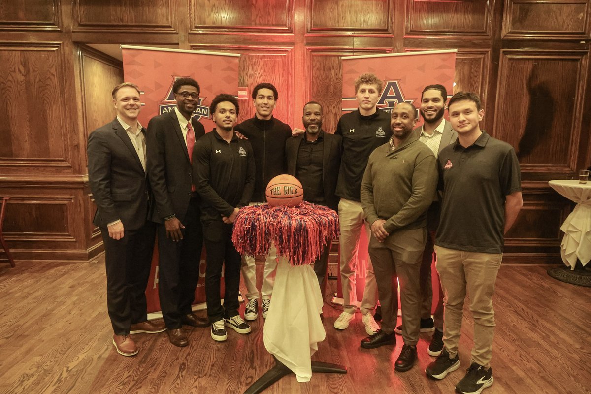 American U. Men's Basketball tweet media