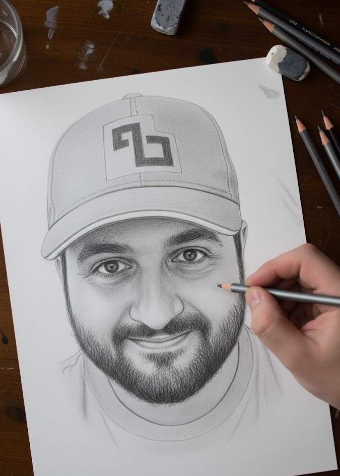 Umarbutt24's tweet image. ✨ When a project inspires, you can't help but create!
✨  Thrilled to share my submission for the 
the community head of @billions_ntwk  . It's a graphite 
portrait of our amazing Community Head, @jgonzalezferrer  captured during the journey of a 
secure digital future.  
Thank…