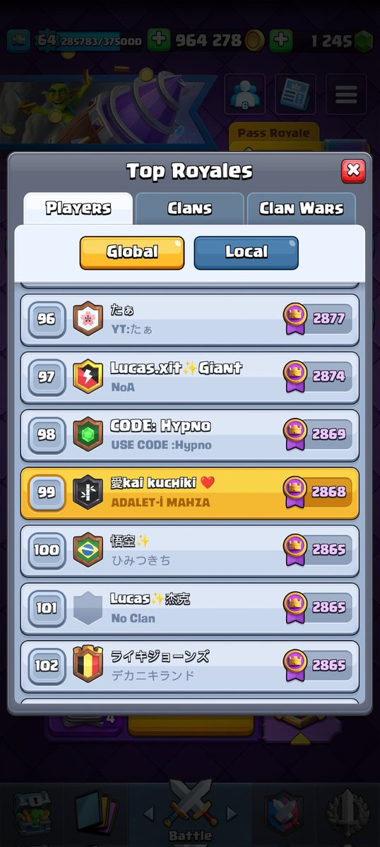 WebsterAk_'s tweet image. My deck is finally good its crazy😩