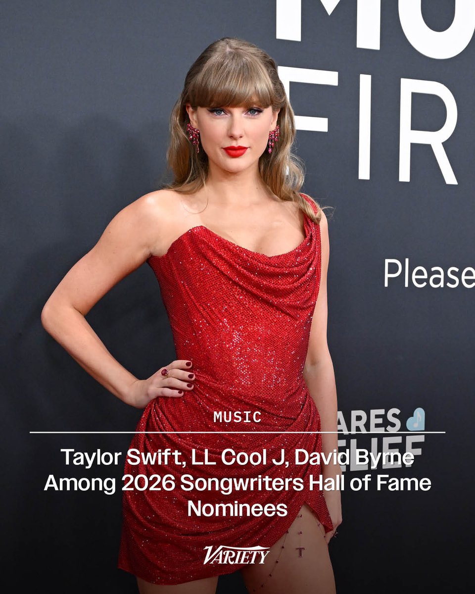 The nominees for the 2026 Songwriters Hall of Fame class include:

-Taylor Swift
-LL Cool J
-Kenny Loggins
-Pink
-Sarah McLachlan
-David Byrne 
-Charlotte Caffey
-Gene Simmons and Paul Stanley of Kiss.
-Kathy Valentine and Jane Wiedlin of the Go-Go’s
-Randy Bachman and Burton