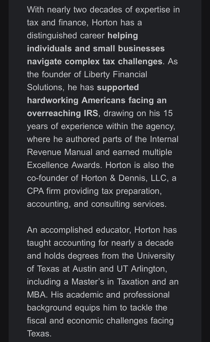 bradj_TX's tweet photo. Inbox: Brad Horton announces bid for #HD96. #txlege https://t.co/dyKS8UWWLk