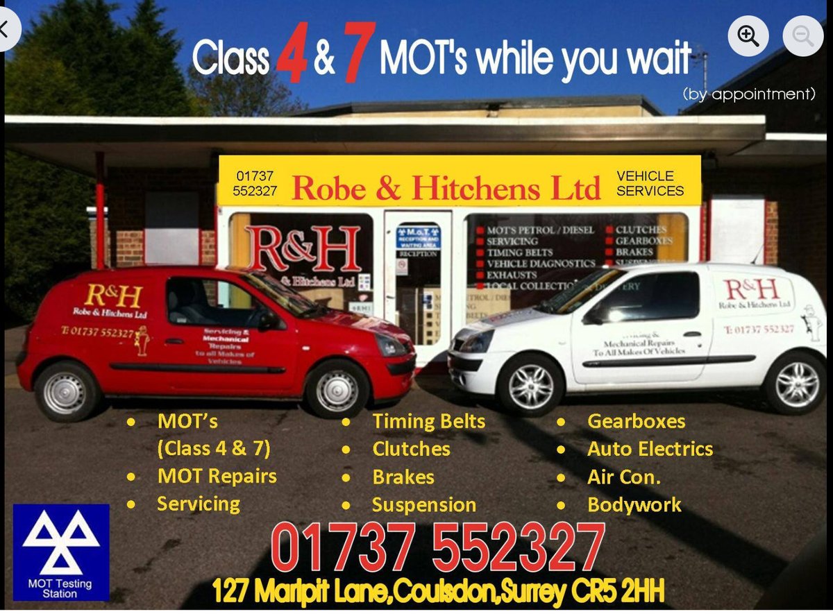 The mention of Robe and Hitchens is a reminder that sadly, after 57 years, they will close for business at the end of October. They will be replaced by Enterprise Rent-a-car.