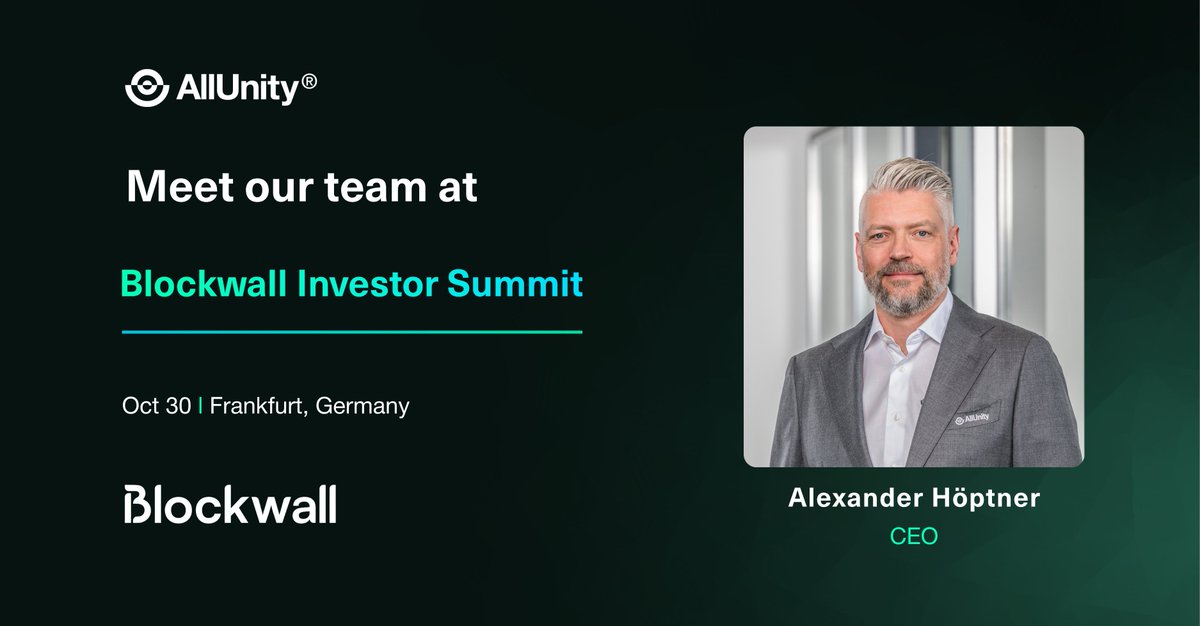 🎤𝗔𝗹𝗲𝘅𝗮𝗻𝗱𝗲𝗿 𝗛𝗼̈𝗽𝘁𝗻𝗲𝗿 𝘁𝗼 𝘀𝗽𝗲𝗮𝗸 𝗮𝘁 𝗕𝗹𝗼𝗰𝗸𝘄𝗮𝗹𝗹 𝗜𝗻𝘃𝗲𝘀𝘁𝗼𝗿 𝗦𝘂𝗺𝗺𝗶𝘁

We look forward to joining investors, founders, and industry leaders to discuss the commercial and institutional implications of euro-denominated digital payment rails.