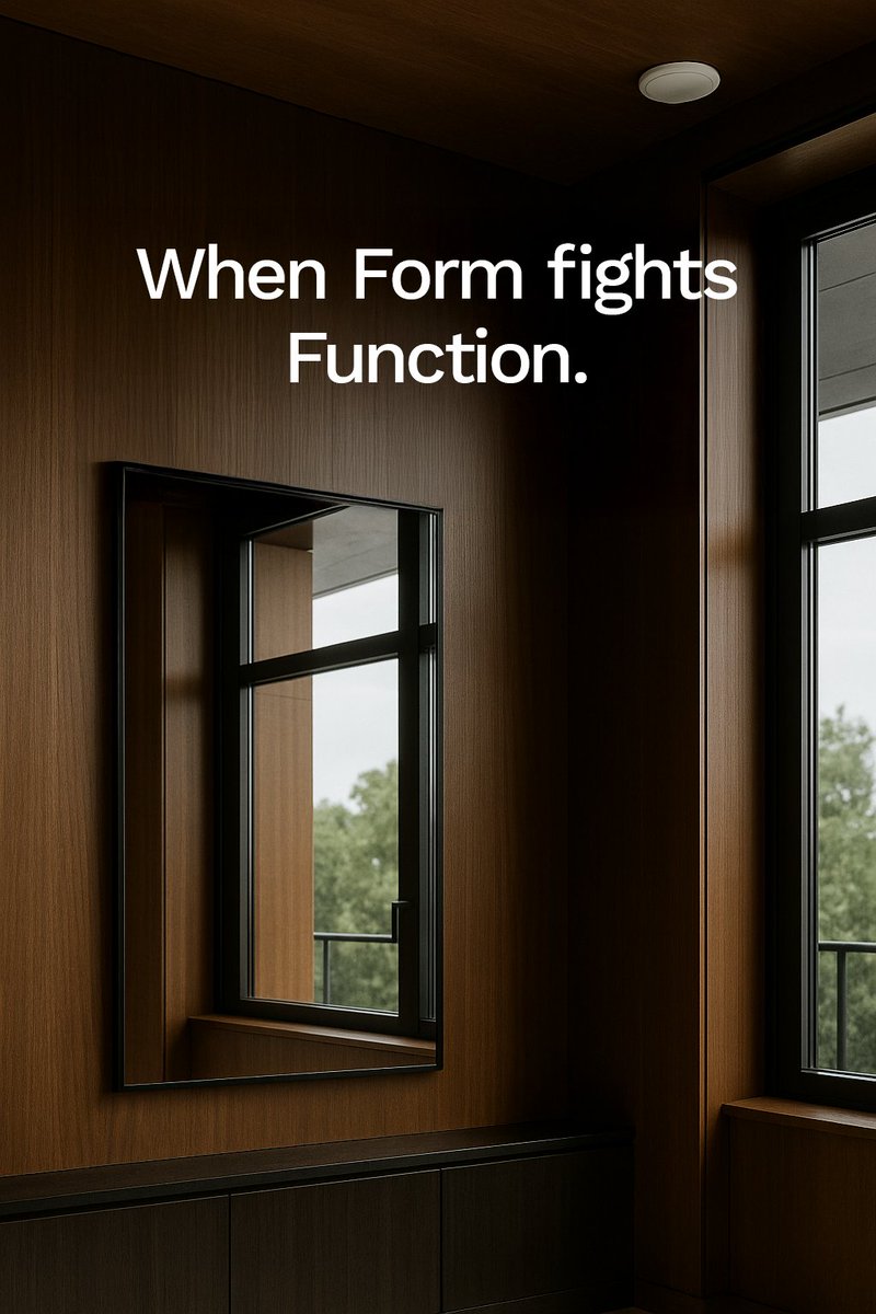kai_otwell's tweet image. When Form Fights Function - As a speaker, I often point out this paradox: design celebrates minimalism, yet tech installations embrace maximalism. Why the disconnect?
#DesignPhilosophy #Architecture #InvisibleTech #Minimalism #DesignCulture #InteriorArchitecture #KaiOtwell
