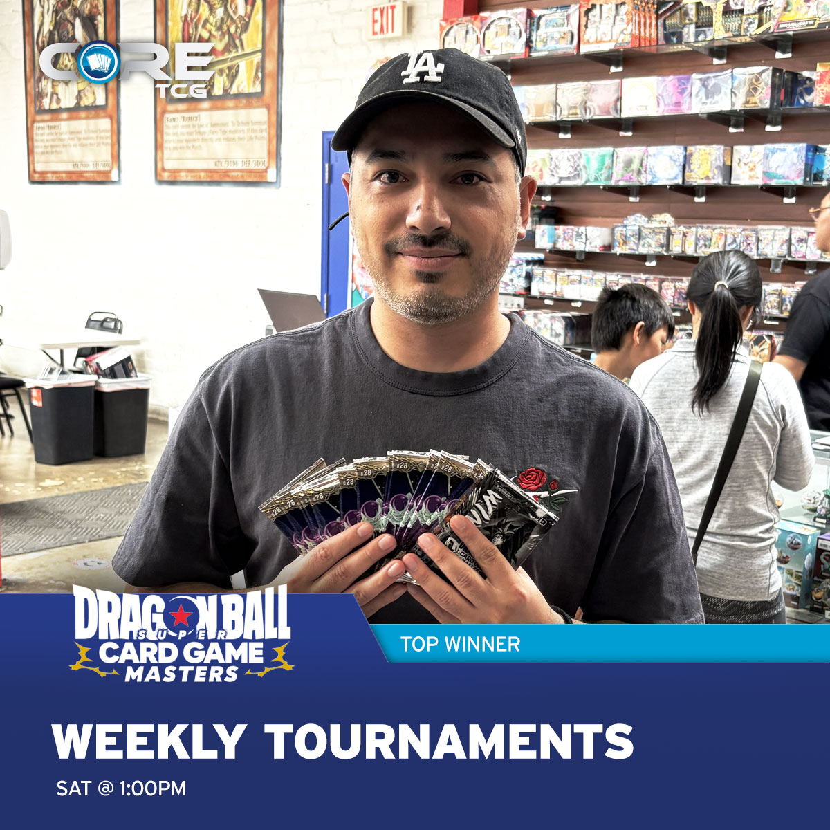 CoreTCG's tweet image. Congrats to some of our local winners and the #lorcana fabled championship winner!

Our local tournament schedule is pinned to our profile.  We hope to see you soon.

#CoreTCG