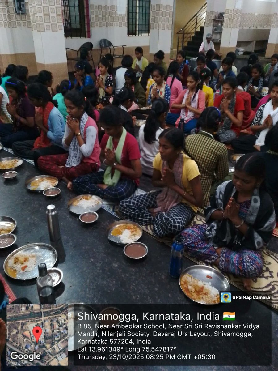 Dinner #SocialAudit_SWDMeals #SocialWelfare_Karnataka