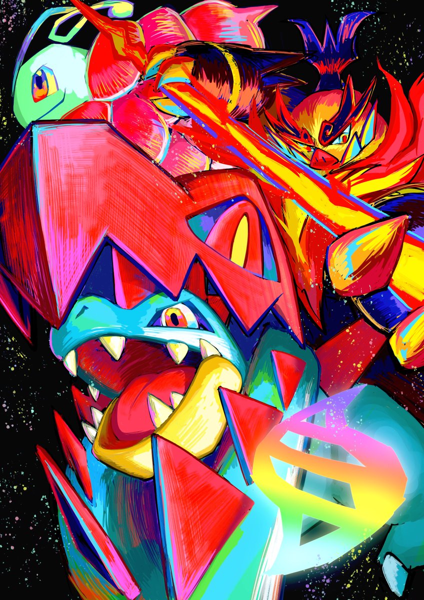 御三家メガ進化！！
 #PokemonLegendsZA
#Pokemon